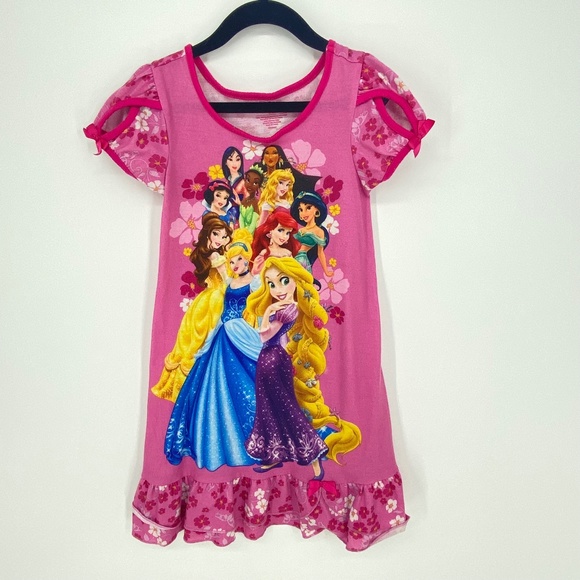 Disney Store Princess Nightgown Pajamas Mulan, Jasmine, Ariel, etc. 5/6, 512